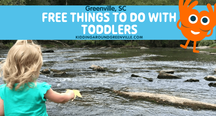 Free things to do with toddlers in Greenville, SC