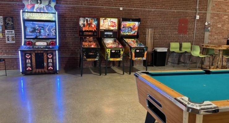 Arcade area at Magnetic South