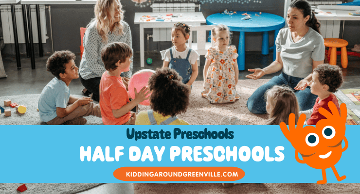Half day preschools near Greenville, South Carolina
