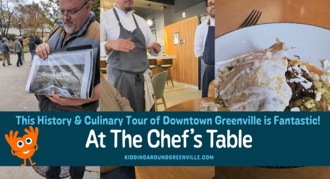 At The Chef's Table Greenville History and Culinary Tour