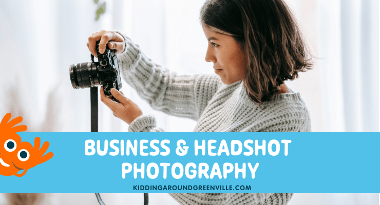 Business and headshot photographers in Greenville, South Carolina