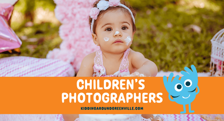 Children's photographer near Greenville, South Carolina
