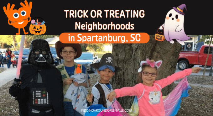 Trick or treating in Spartanburg