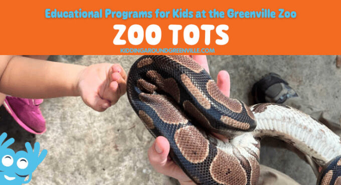 zoo tots at the Greenville Zoo