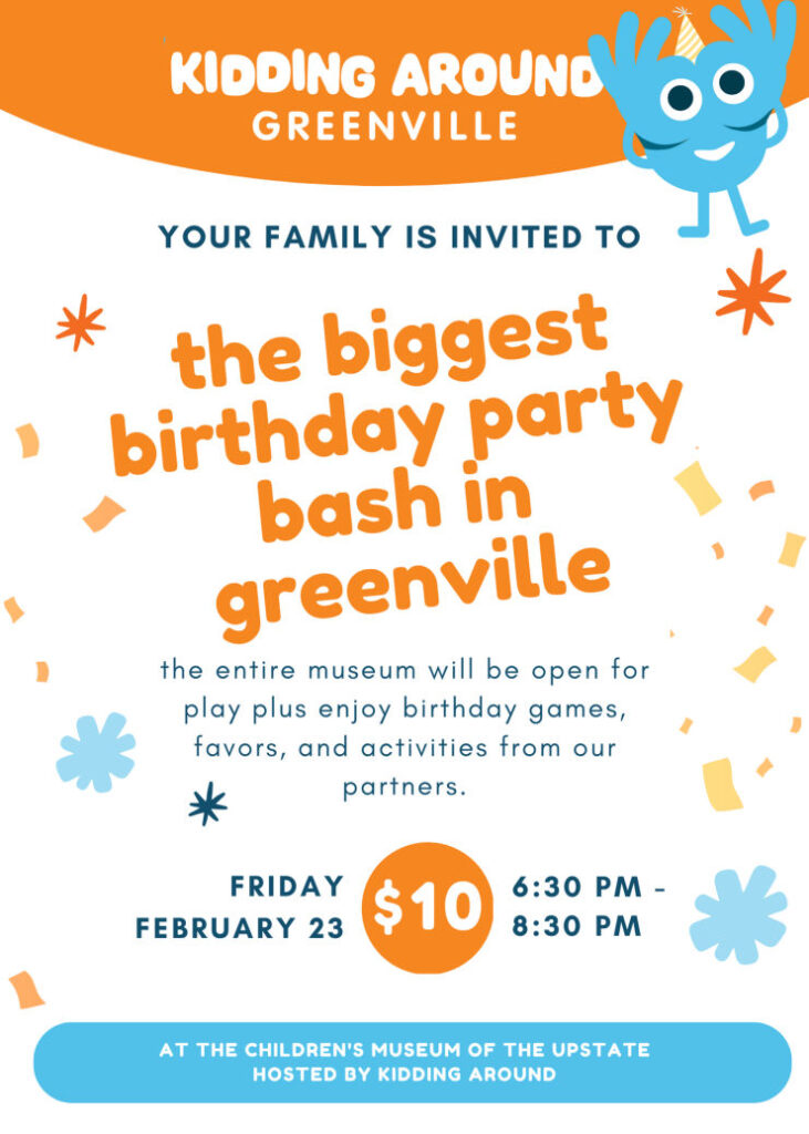 Birthday Party Bash Greenville, SC