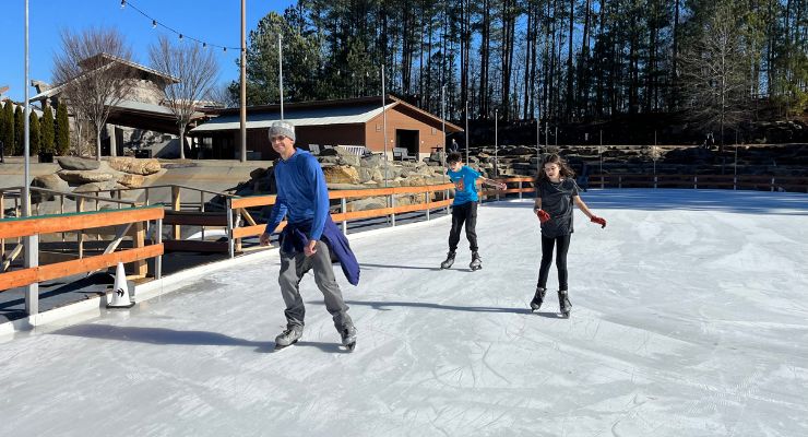 Skating at the Whitewater Center