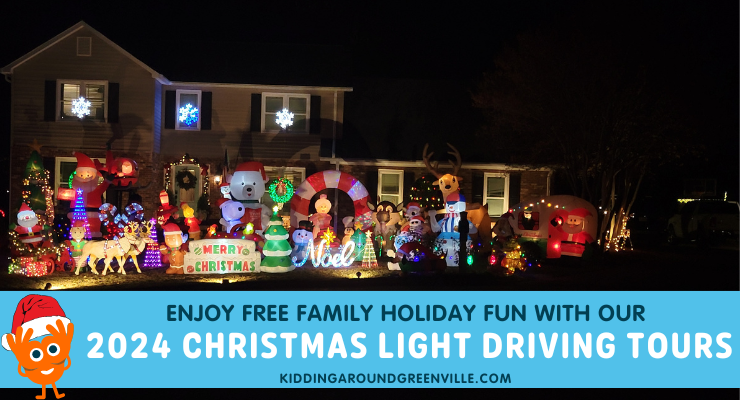 Christmas light driving tours