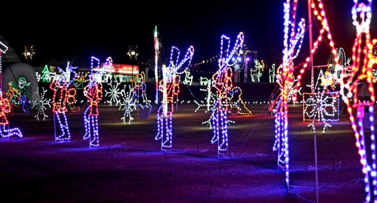 Night of Lights at Heritage Park in Simpsonville, South Carolina