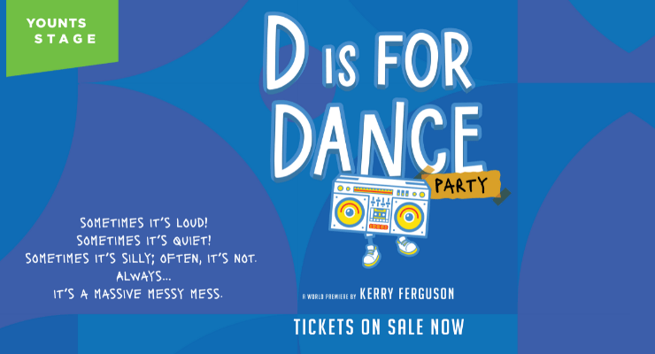 D is for Dance Party at the South Carolina Children's Theatre