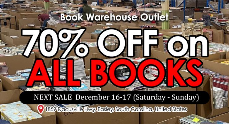 Book Warehouse Dec Sale