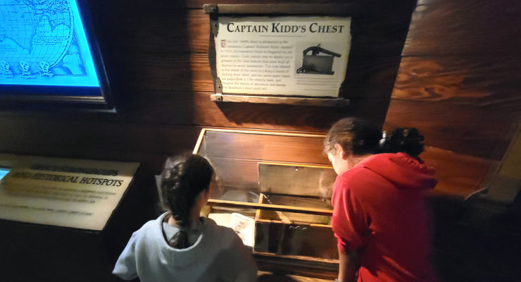 Captain Kidd's Chest at the St Augustine Pirate and Treasure Museum