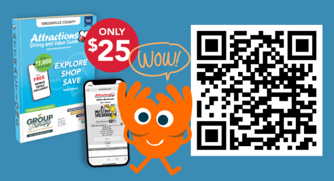 Greenville Attractions Coupon Book