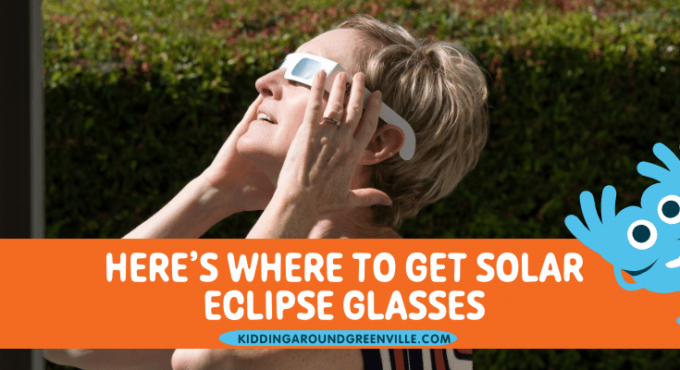 Where to get solar eclipse glasses in Greenville, SC