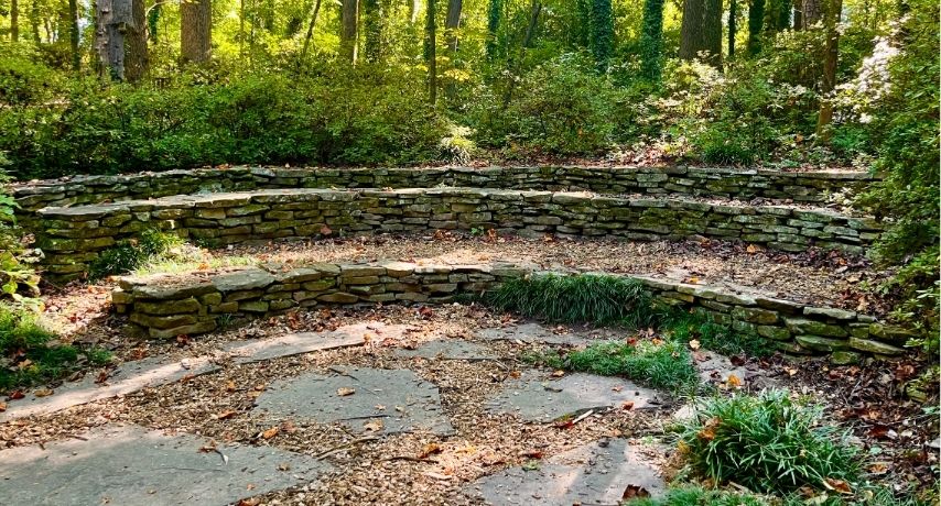 Amphitheater at Hatcher Garden in Spartanburg, SC
