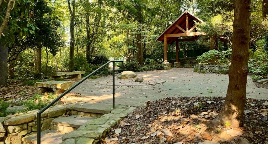 Garden of Hope and Healing at Hatcher Garden in Spartanburg, SC