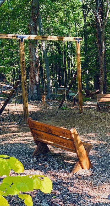 Adventure Trail at Hatcher Garden in Spartanburg, SC