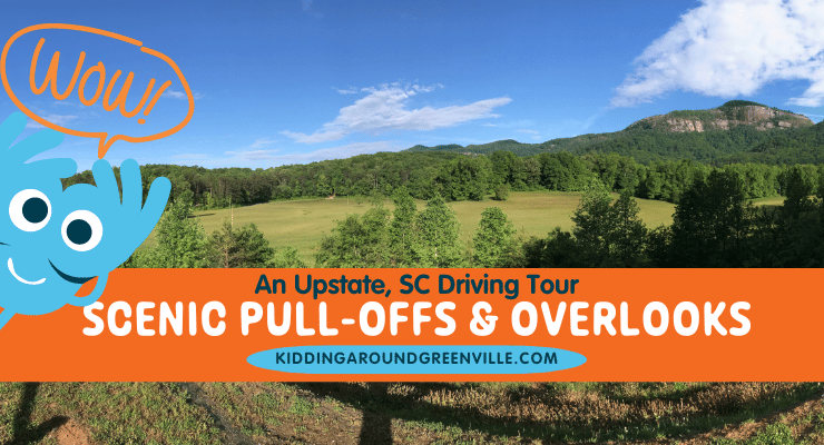 Mountain views and scenic overlooks near Greenville, SC