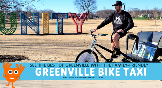 Greenville Bike Taxi tour