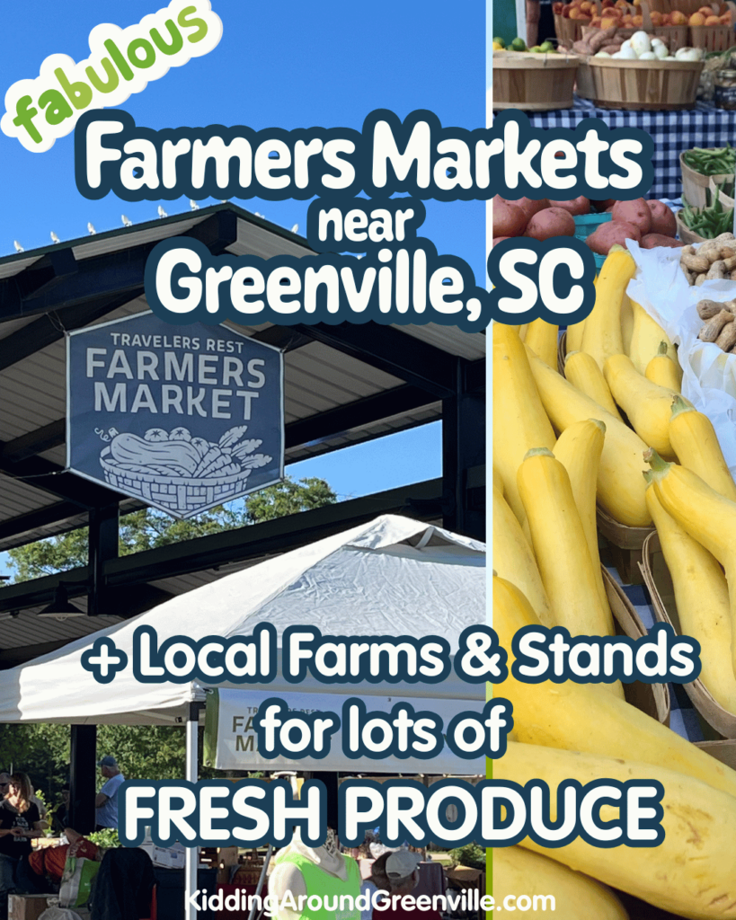 Farmers Markets in Greenville, SC and fresh produce