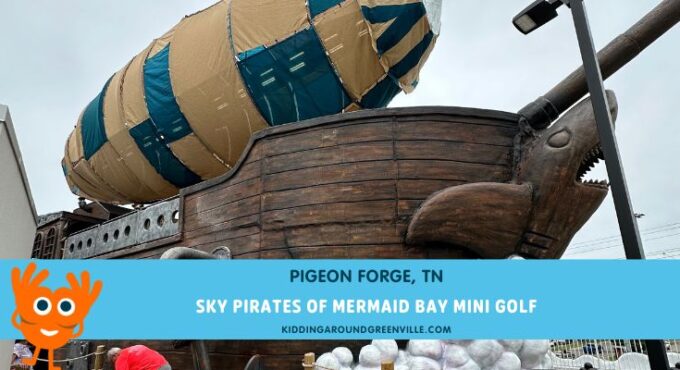 sky pirates of mermaid bay an epic golf adventure pigeon forge tn
