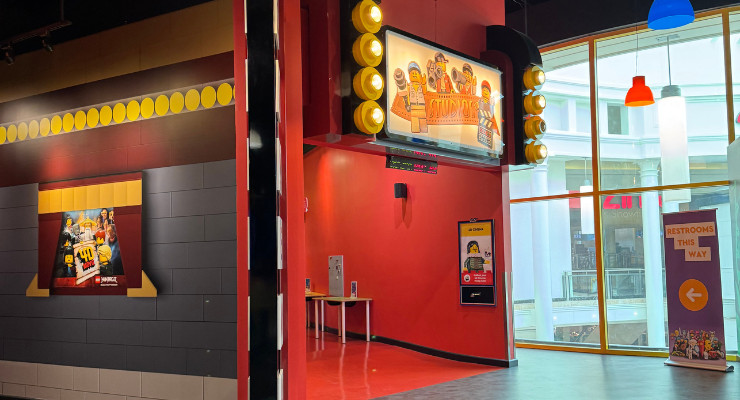 4D cinema at lego discovery center atlanta