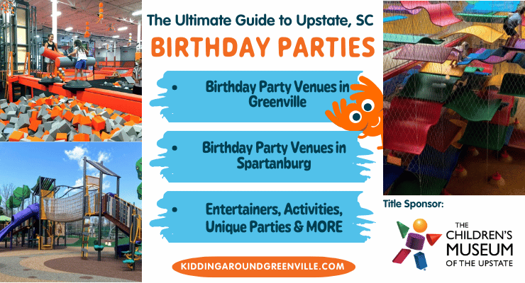 Birthday Parties in Greenville SC