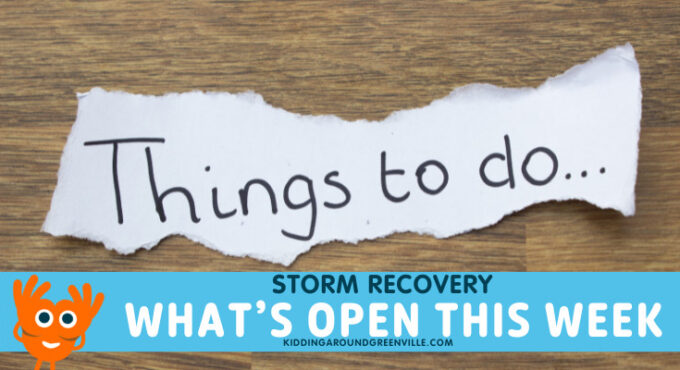 Things to do after the storm