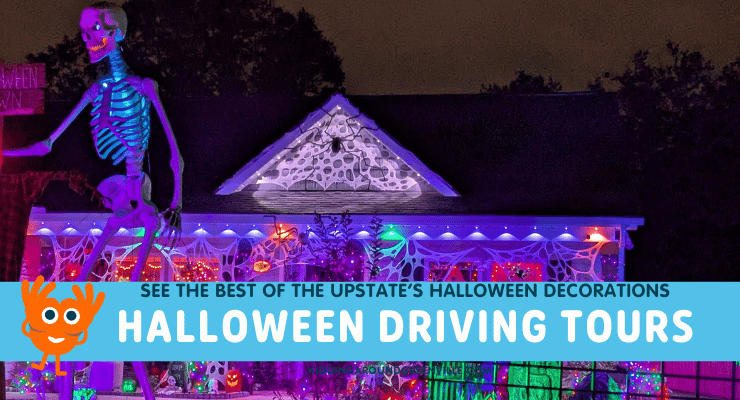 DRIVING TOURS: Spooky Halloween Houses- Greenville, SC