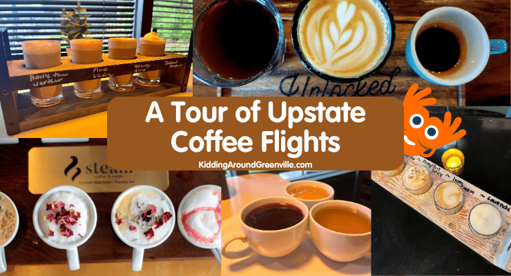 Coffee flights near Greenville, SC: Coffee shops with coffee flights on the menu
