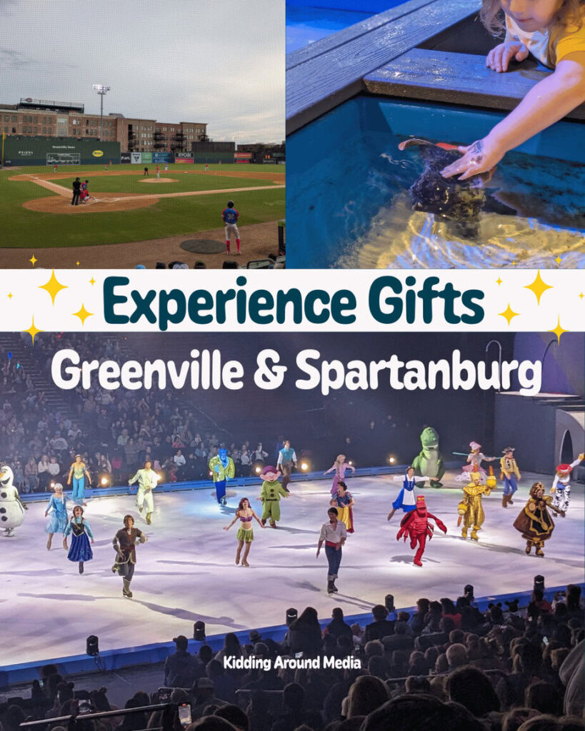 Experience Gifts Greenville, SC and Spartanburg, SC