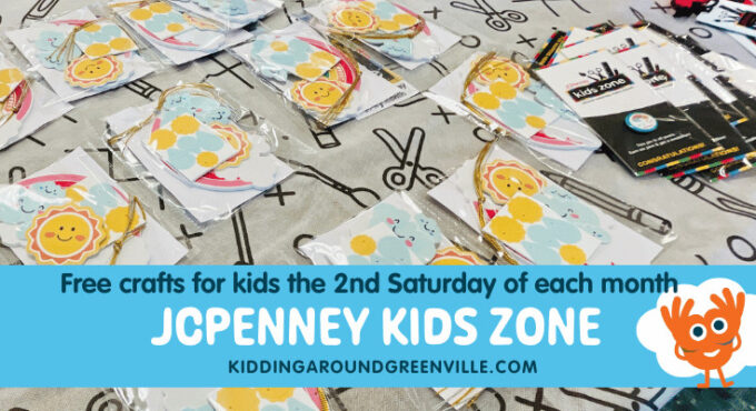 JCPENNEY Kids Zone Craft Events