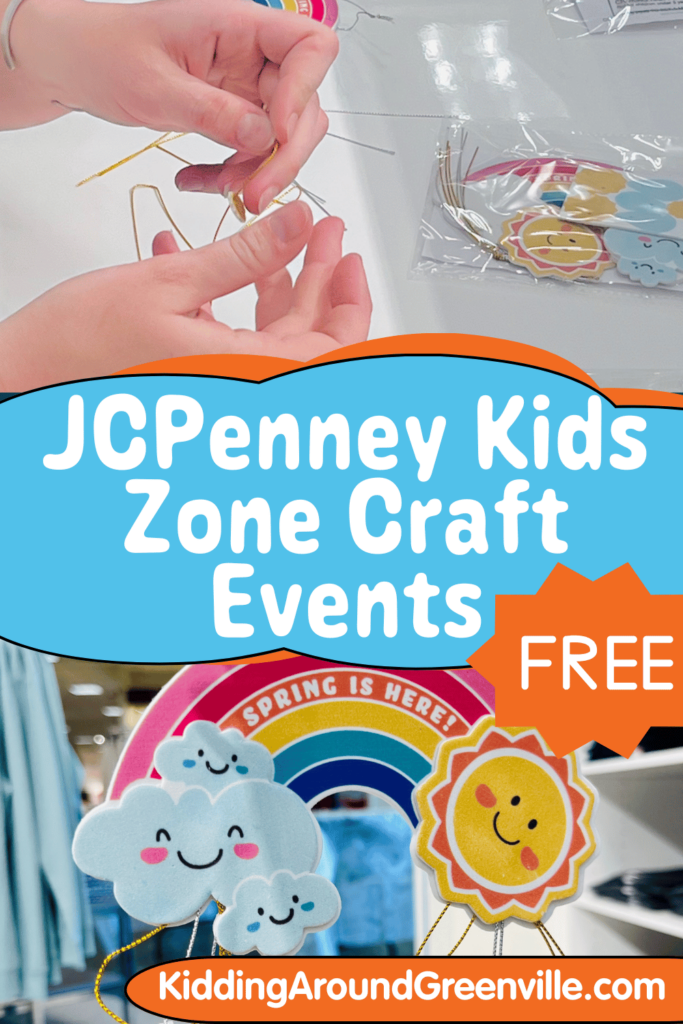 JCPenney free Kids Crafts