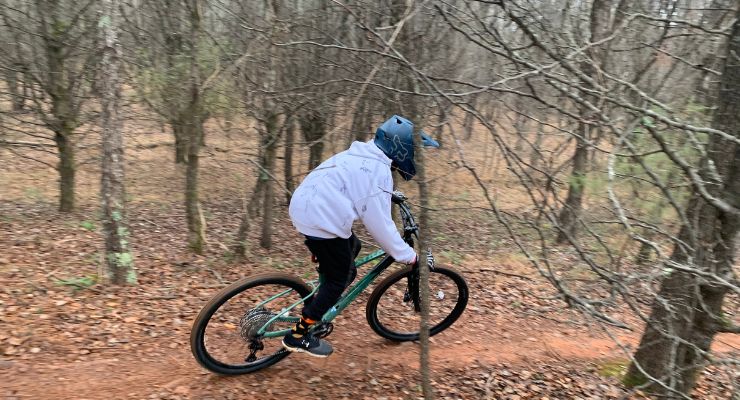 Mountain bike at Holston Creek Park