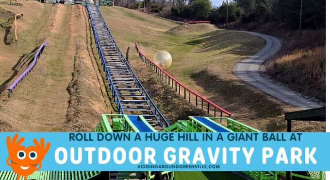 Outdoor Gravity Park zorbing