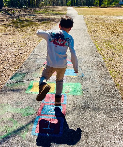 Linville Hills Park path