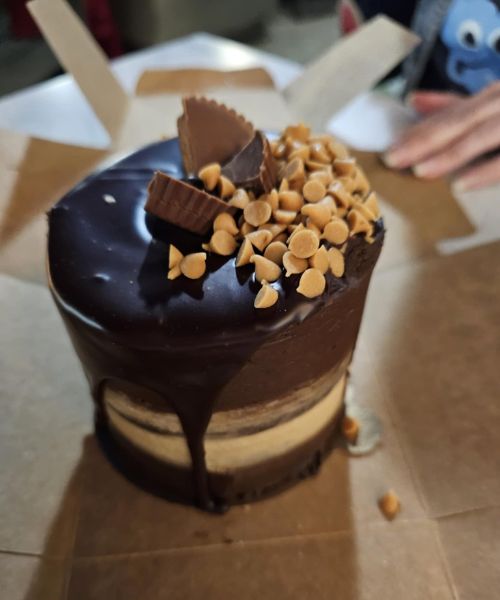 Chocolate Peanut Butter Cake