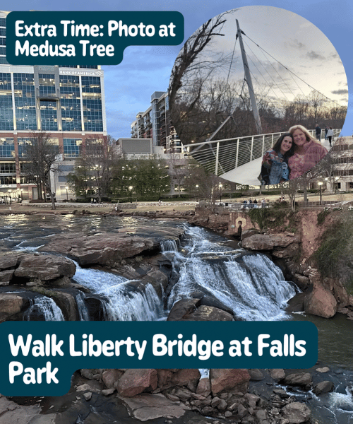 Falls Park in Greenville, SC