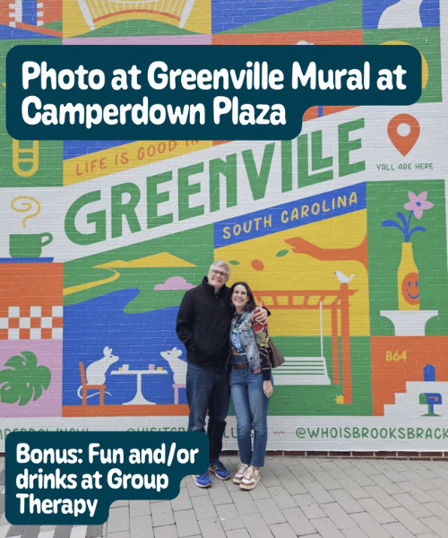 Mural in Downtown Greenville, SC