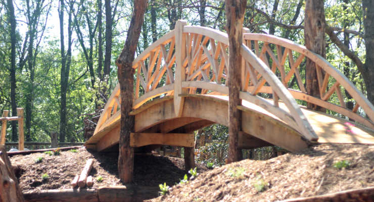Playscape bridge