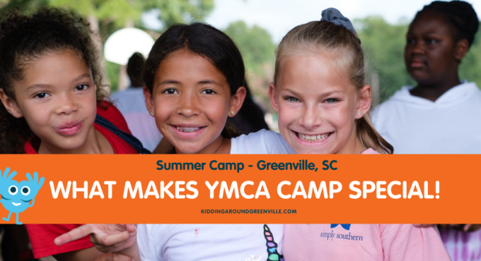 YMCA What makes it special -3- 4 girls smiling towards camera