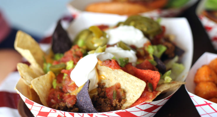 Nachos at Saluda Lake Landing