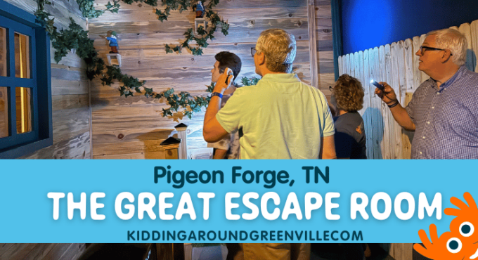 Pigeon Forge, TN, The Great Escape Room