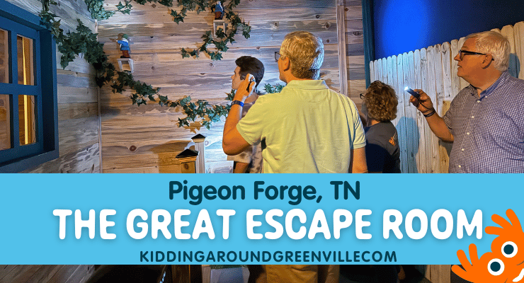 Pigeon Forge, TN, The Great Escape Room