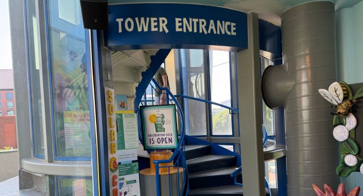 The Tower at Creative Discovery Museum