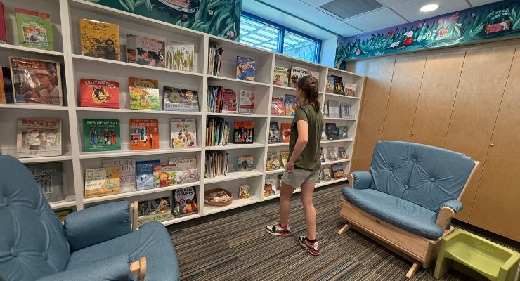 Library at Creative Discovery Museum