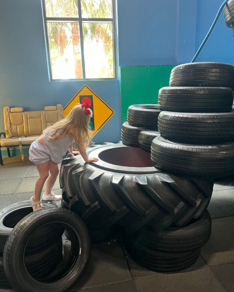 Tires at EdVenture