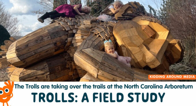 The Trolls: A Field Study Exhibit at NC Arboretum in Asheville, NC