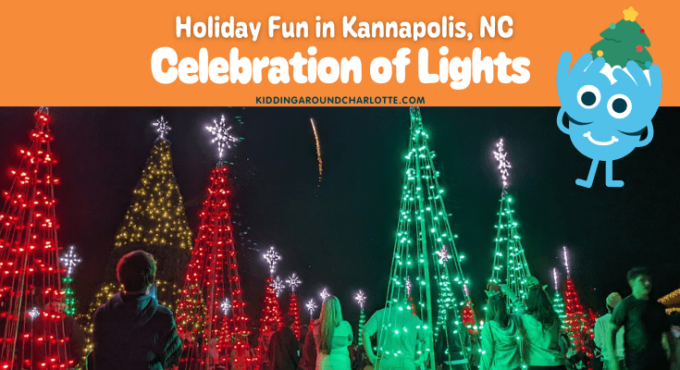 Celebration of Lights in Kannapolis, North Carolina