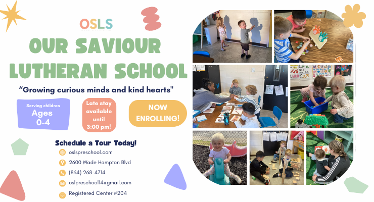 Our Saviour Lutheran School Preschool 2026