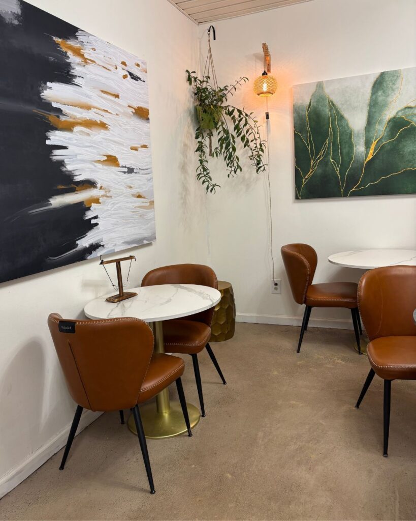 Cozy seating at The Willow